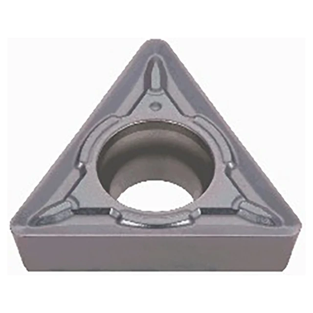 Tungaloy 6994969 | TPMT 732 PM AH630 0.219" Circle Diameter x 0.094" Thickness x 0.031" Radius TiAlN Coated Carbide Indexable Turning Insert