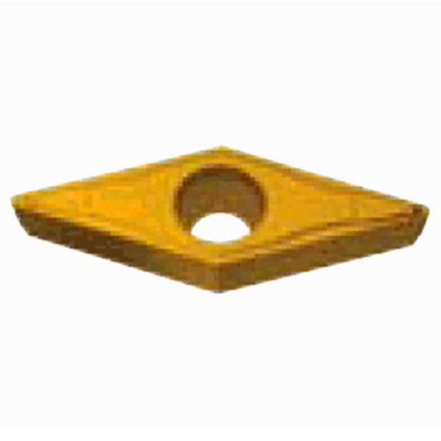 Tungaloy 6998382 | VBMT 220.5 PF GT9530 1/4" Circle Diameter x 1/8" Thickness x 0.008" Radius TiCNO Coated Cermet Indexable Turning Insert