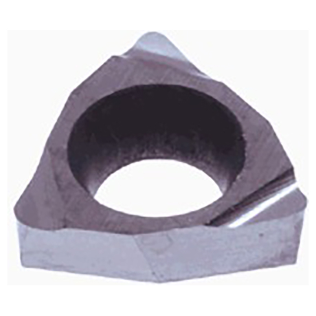Tungaloy 6856568 | WBGT 521 L-W08 SH730 0.156" Circle Diameter x 0.063" Thickness x 0.016" Radius TiAlN Coated Carbide Indexable Turning Insert