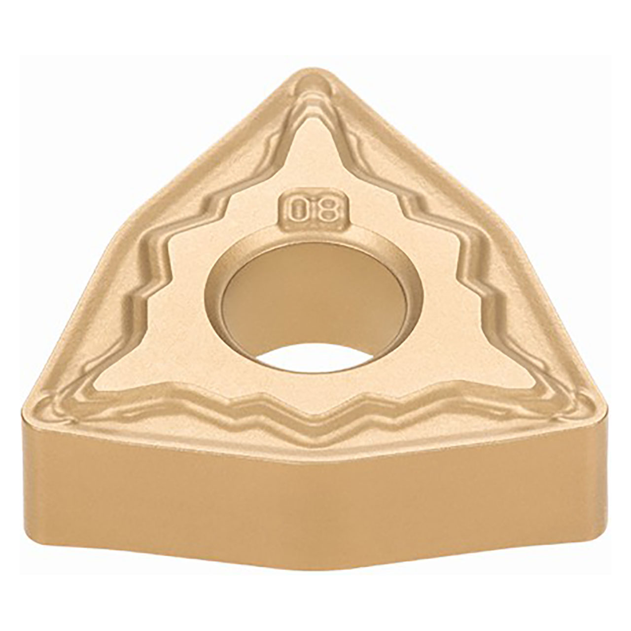 Tungaloy 6772393 | WNMG 434 AM T9215 1/2" Circle Diameter x 0.187" Thickness x 0.063" Radius TiCN+Al2O3+TiN Coated Carbide Indexable Turning Insert