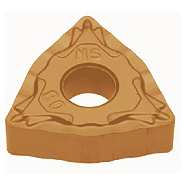 Tungaloy 6773909 | WNMG 431 NS T9215 1/2" Circle Diameter x 0.187" Thickness x 0.016" Radius TiCN+Al2O3+TiN Coated Carbide Indexable Turning Insert