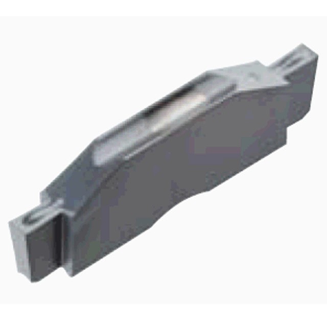 Tungaloy 6860590 | DGE215-015 GH130 0.085" Cutting Width x 0.787" Insert Length x 0.006" Radius TiCN Coated Carbide Grooving Insert
