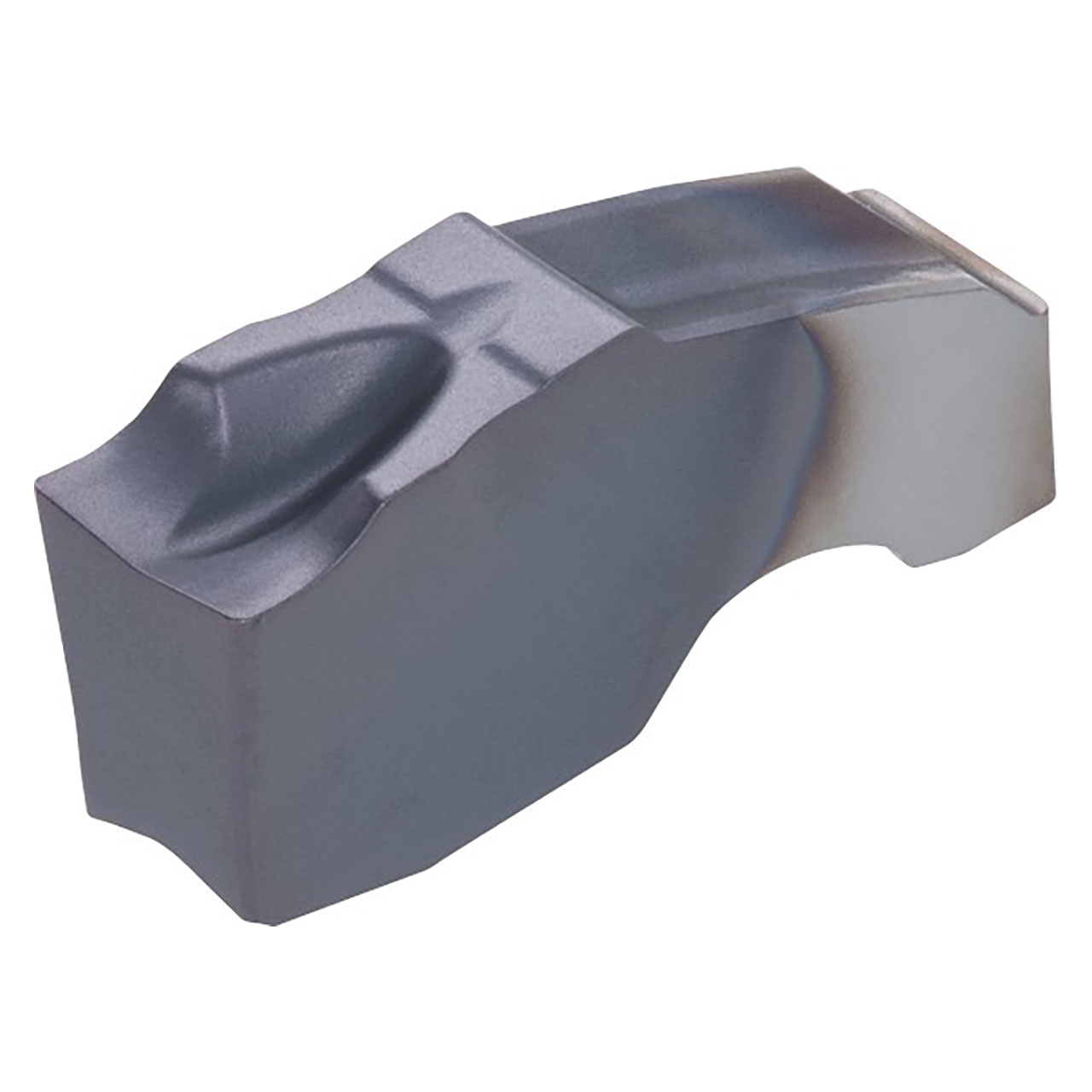 Tungaloy 6841302 | QGS3-020 AH7025 0.118" Cutting Width x 0.433" Insert Length x 0.008" Radius TiAlN Coated Carbide Grooving Insert