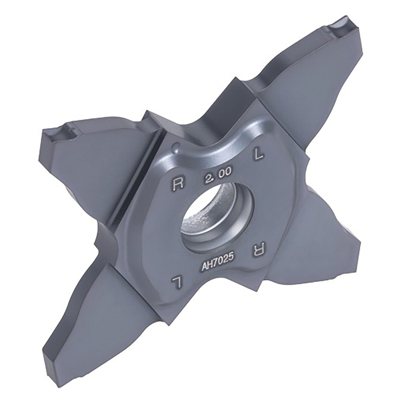 Tungaloy 6784956 | TCL38-150-020 AH7025 0.059" Cutting Width x 0.008" Radius TiAlN Coated Carbide Grooving Insert