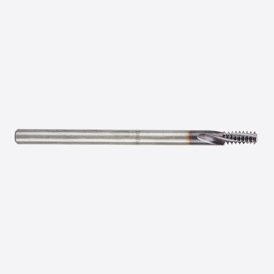 YG1 TE160 | #4-40 Helical Flute Solid Carbide Thread Mill 60 Degree TiAlN Coated