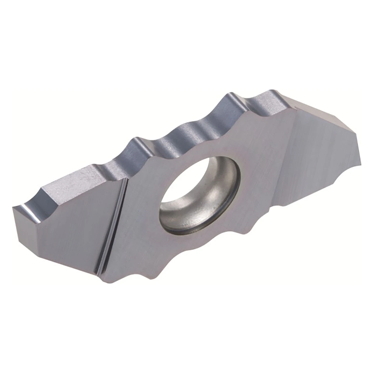 Tungaloy 6734958 | JXPG06R15F SH725 0.059" Cutting Width x 0.413" Insert Length x 0.002" Radius Carbide Grooving Insert