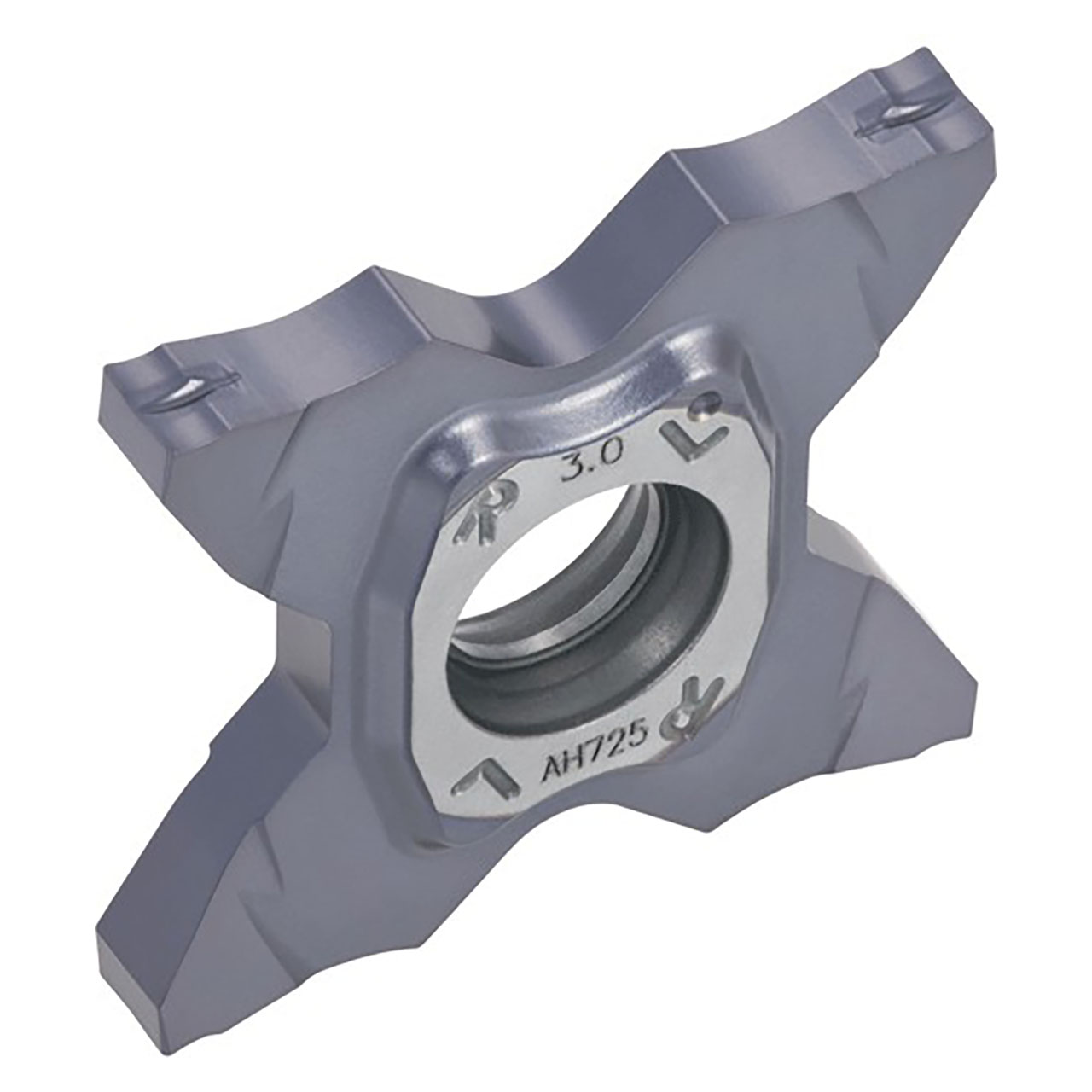 Tungaloy 6883376 | TCS27-270-010 AH725 0.106" Cutting Width x 0.004" Radius TiAlN Coated Carbide Grooving Insert