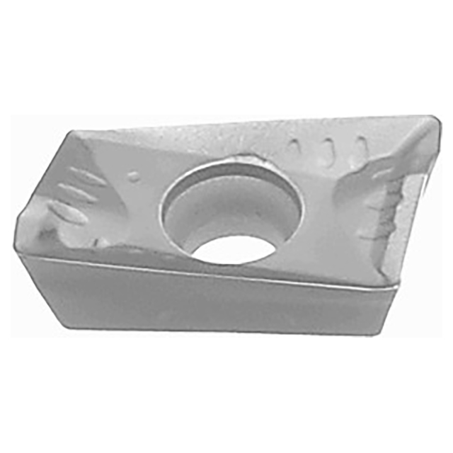 Tungaloy 6863131 | ASMT170508PDPR-MS AH130 0.22" Thickness x 0.728" Insert Length x 0.032" Radius TiAlN Coated Carbide Milling Insert