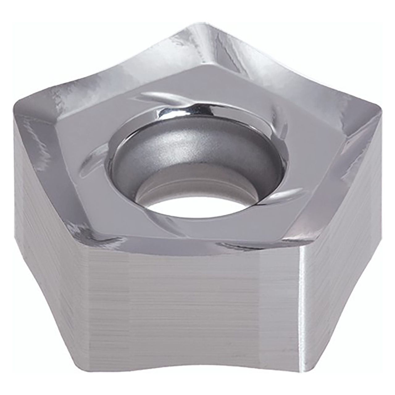 Tungaloy 6860117 | PNCU0905GNFR-AJ TH10 0.480" Diameter x 0.246" Thickness x 0.032" Radius Carbide Milling Insert