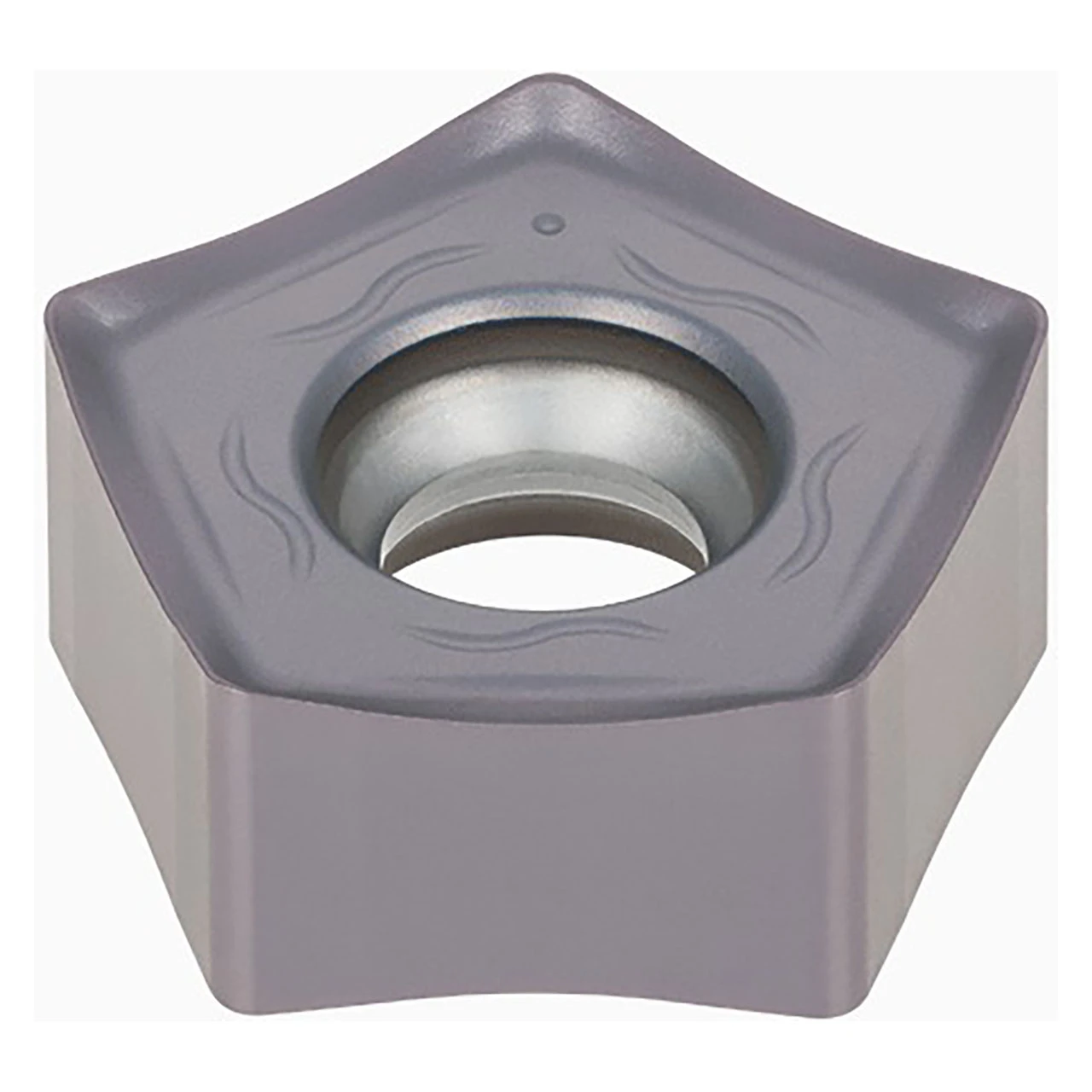 Tungaloy 6716057 | PNCU0905GNEN-ML AH3135 0.480" Diameter x 0.235" Thickness x 0.032" Radius TiAlN Coated Carbide Milling Insert