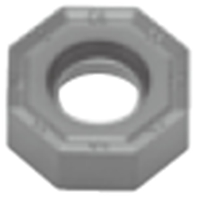 Tungaloy 6747245 | ONMU0705ANPN-MJ T1215 0.681" Diameter x 0.244" Thickness x 0.032" Radius TiCN+Al2O3 Coated Carbide Milling Insert