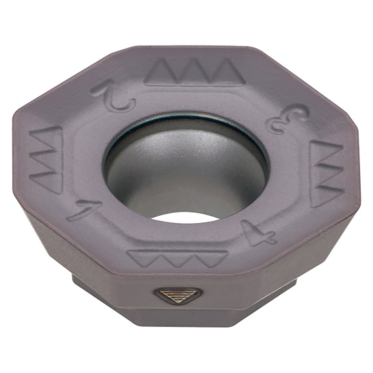 Tungaloy 6784687 | OWHT05T3C07AFER-MW AH120 0.177" Thickness x 0.118" Depth of Cut TiAlN Coated Carbide Milling Insert