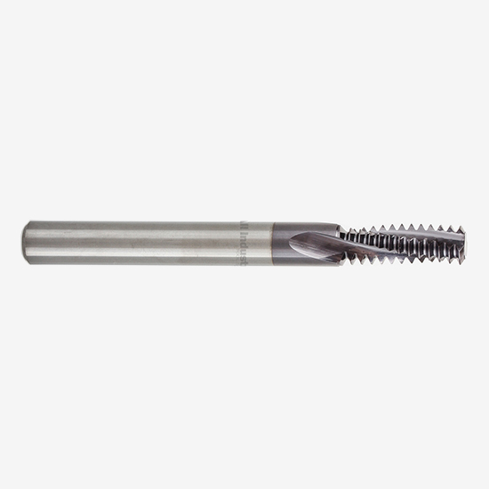 YG1 TE440 | 5/16-18 Helical Flute Solid Carbide Thread Mill 60 Degree TiAlN Coated