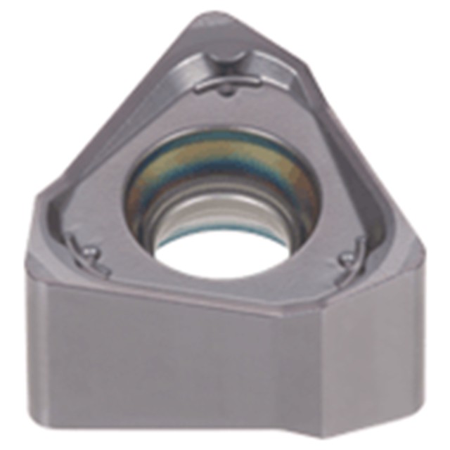Tungaloy 6987242 | WNGU060308TN-MJ AH725 0.240" Diameter x 0.173" Thickness x 0.032" Radius TiAlN Coated Carbide Milling Insert