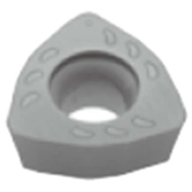 Tungaloy 6821896 | WPMT090725ZSR AH120 0.591" Diameter x 0.276" Thickness x 0.098" Radius TiAlN Coated Carbide Milling Insert