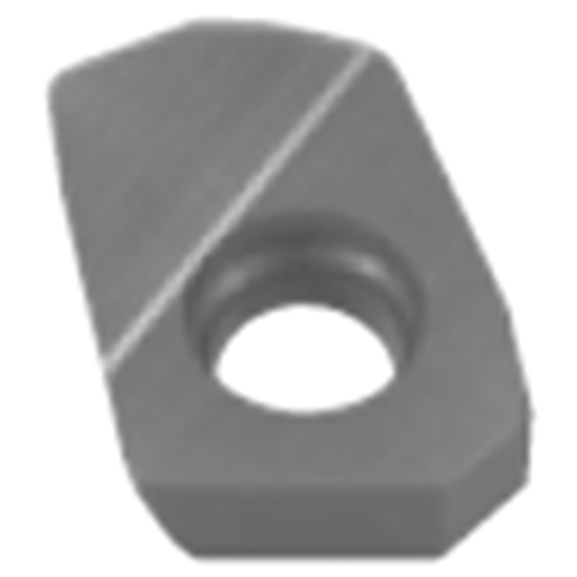 Tungaloy 6853071 | XXGT06H205FP-AJ DS1200 0.098" Thickness x 0.244" Insert Length Diamond Like Carbon Coated Carbide Milling Insert