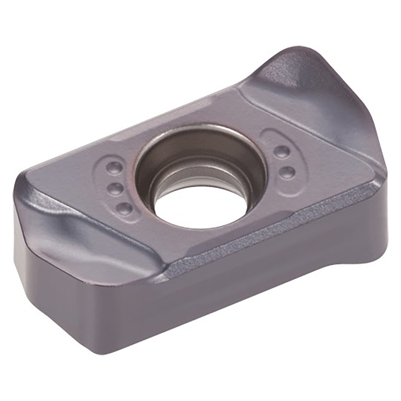 Tungaloy 6864164 | LNMU0303ZER-MJ AH130 0.169" Thickness x 0.047" Radius TiAlN Coated Carbide Milling Insert