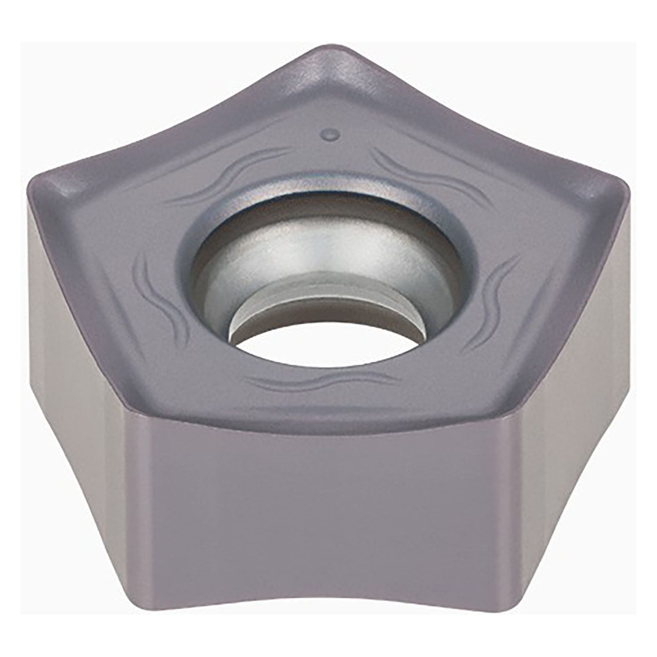 Tungaloy 6797266 | PNCU0905GNEN-ML AH8015 0.480" Diameter x 0.235" Thickness x 0.032" Radius TiAlN Coated Carbide Milling Insert