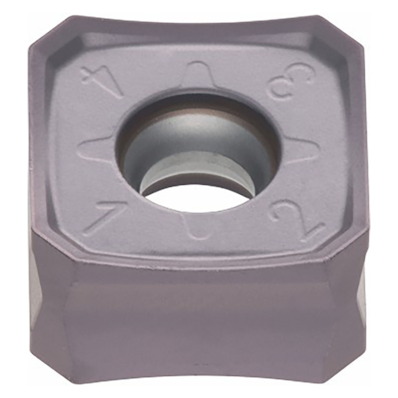 Tungaloy 6735439 | SNMU1307ANEN-MJ AH3135 0.512" Diameter x 0.276" Thickness x 0.020" Radius TiAlN Coated Carbide Milling Insert