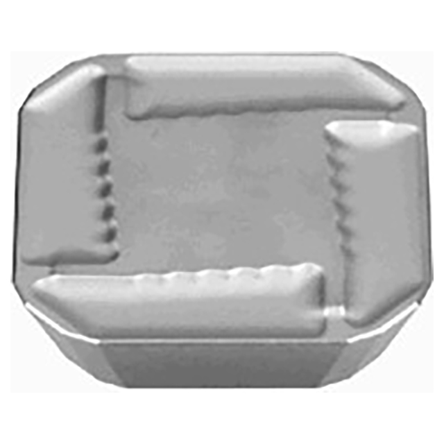 Tungaloy 6853845 | SEKR1504AGSR-MJ T3130 0.187" Thickness x 0.236" Depth of Cut TiCN+Al2O3+TiN Coated Carbide Milling Insert