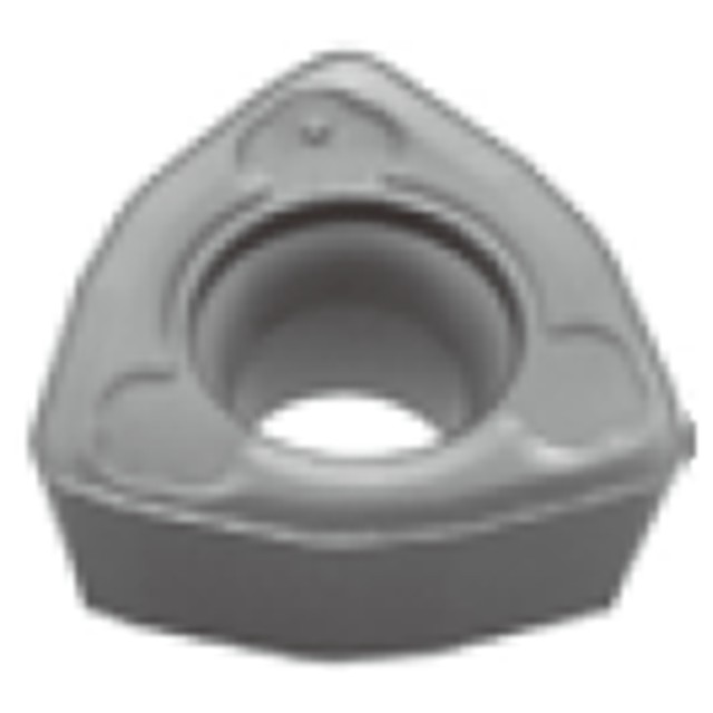 Tungaloy 6863139 | WPMT080615ZPR-ML AH130 0.507" Diameter x 1/4" Thickness x 0.059" Radius TiAlN Coated Carbide Milling Insert