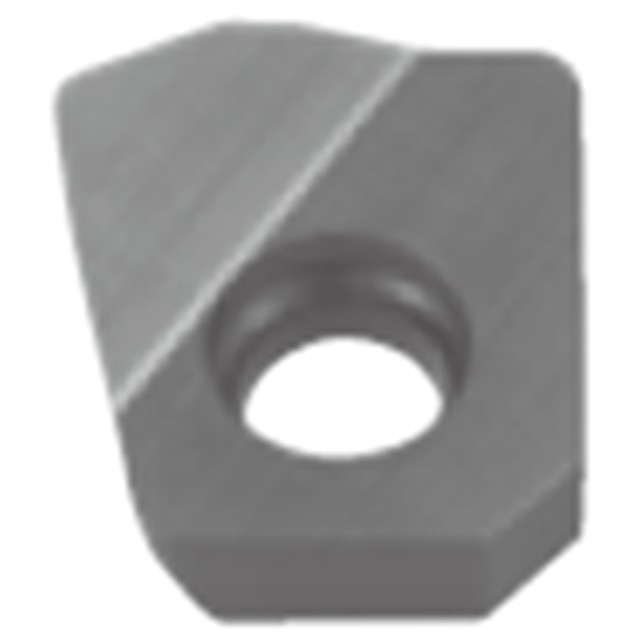 Tungaloy 6853070 | XXGT06H205FC-AJ DS1200 0.098" Thickness x 0.244" Insert Length Diamond Like Carbon Coated Carbide Milling Insert