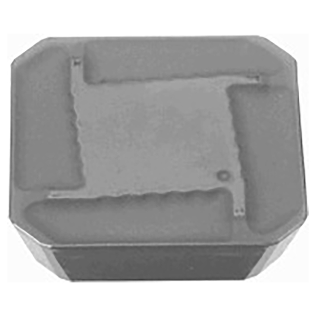 Tungaloy 6853833 | SDKR53ZSR-MJ T3130 4.75mm Thickness x 5.99mm Depth of Cut TiCN+Al2O3+TiN Coated Carbide Milling Insert