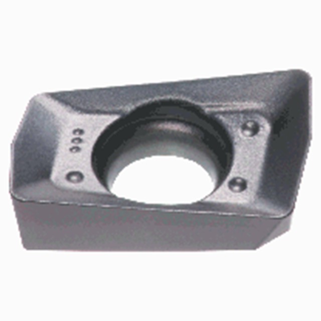 Tungaloy 6861238 | AOMT070204PDPR-MJ AH140 0.185" Diameter x 0.091" Thickness x 0.016" Radius TiAlN Coated Carbide Milling Insert