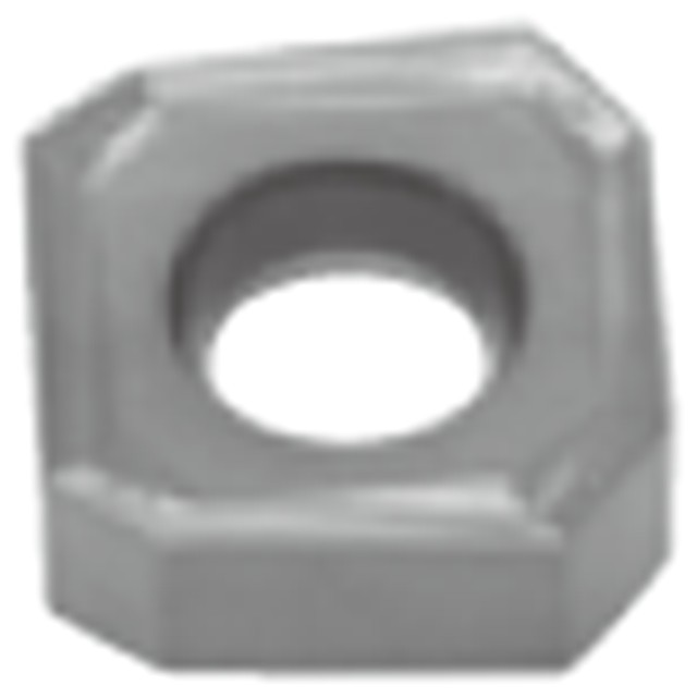 Tungaloy 6861808 | SNHU1706ANTR-ML AH120 0.681" Diameter x 0.275" Thickness x 0.032" Radius TiAlN Coated Carbide Milling Insert
