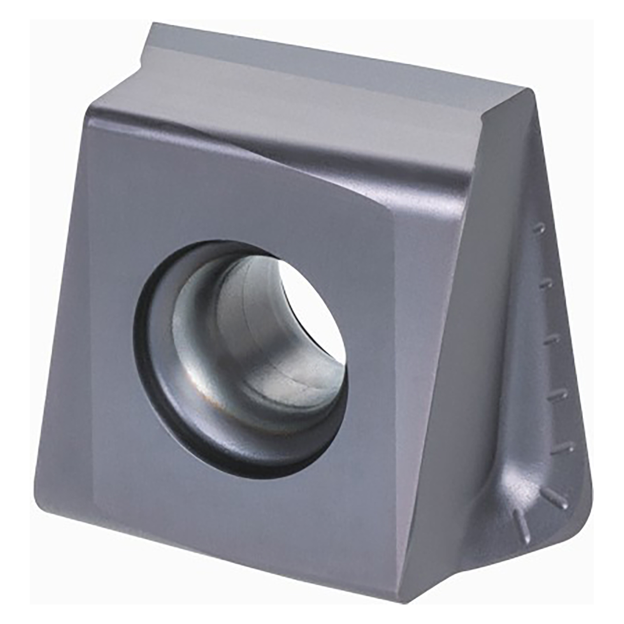 Tungaloy 6860070 | LMMU110732PNER-MJ AH120 0.437" Thickness x 0.126" Radius TiAlN Coated Carbide Milling Insert