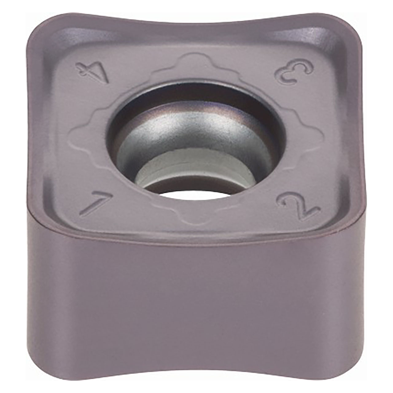 Tungaloy 6777924 | SNMU120620EN-MM AH3135 7.01mm Thickness x 9.50mm Depth of Cut TiAlN Coated Carbide Milling Insert