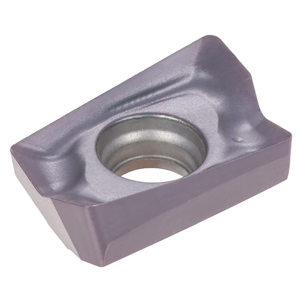 Tungaloy 6743204 | AVGT060304PBER-MJ AH120 0.106" Thickness x 0.016" Radius TiAlN Coated Carbide Milling Insert
