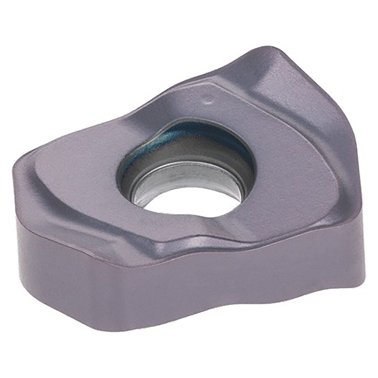 Tungaloy 6735305 | LNMX0405ZER-HJ AH3135 0.197" Thickness x 0.472" Insert Length x 0.051" Radius TiAlN Coated Carbide Milling Insert