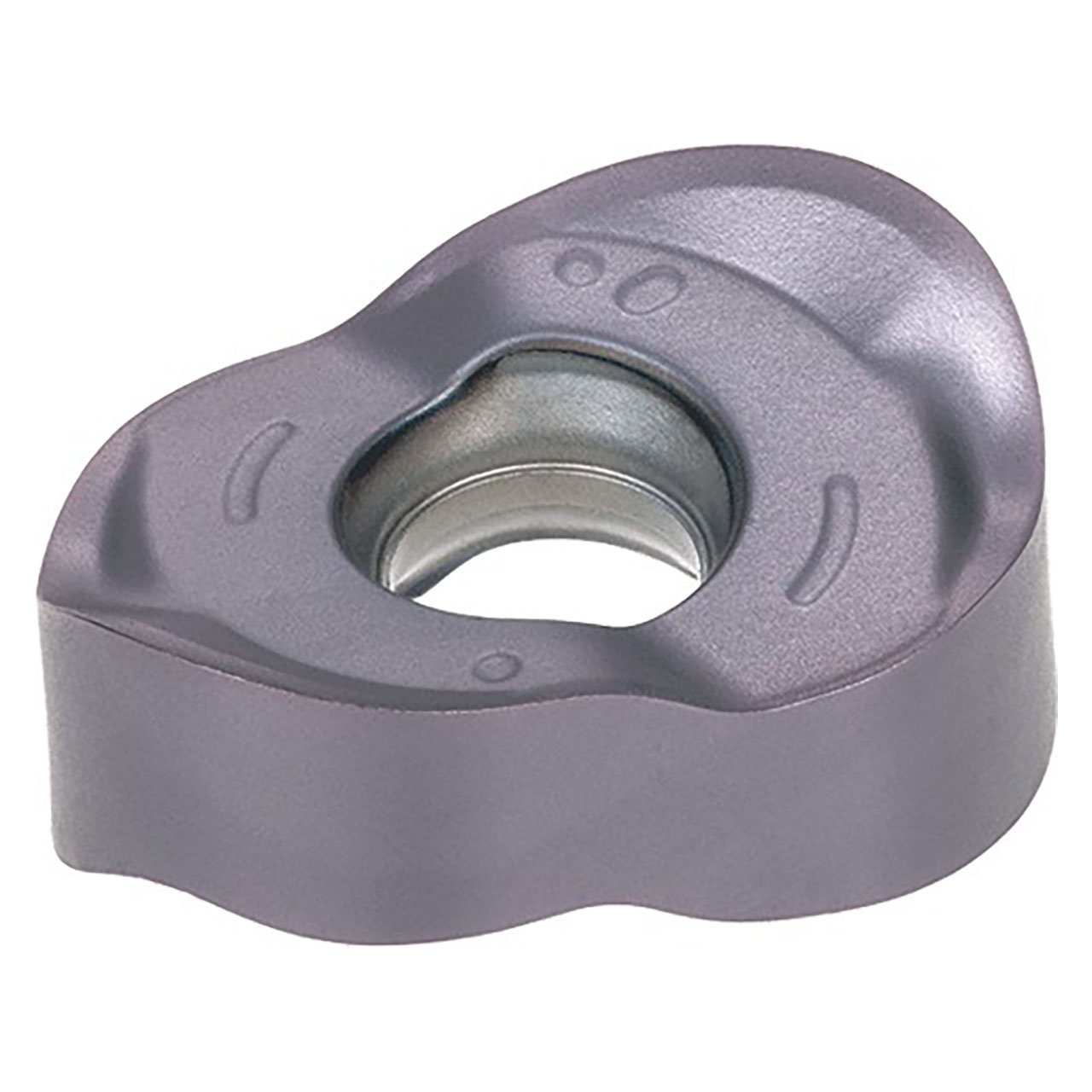 Tungaloy 6735300 | LNMX0405R4-ML AH120 0.22" Thickness x 0.472" Insert Length x 0.158" Radius TiAlN Coated Carbide Milling Insert