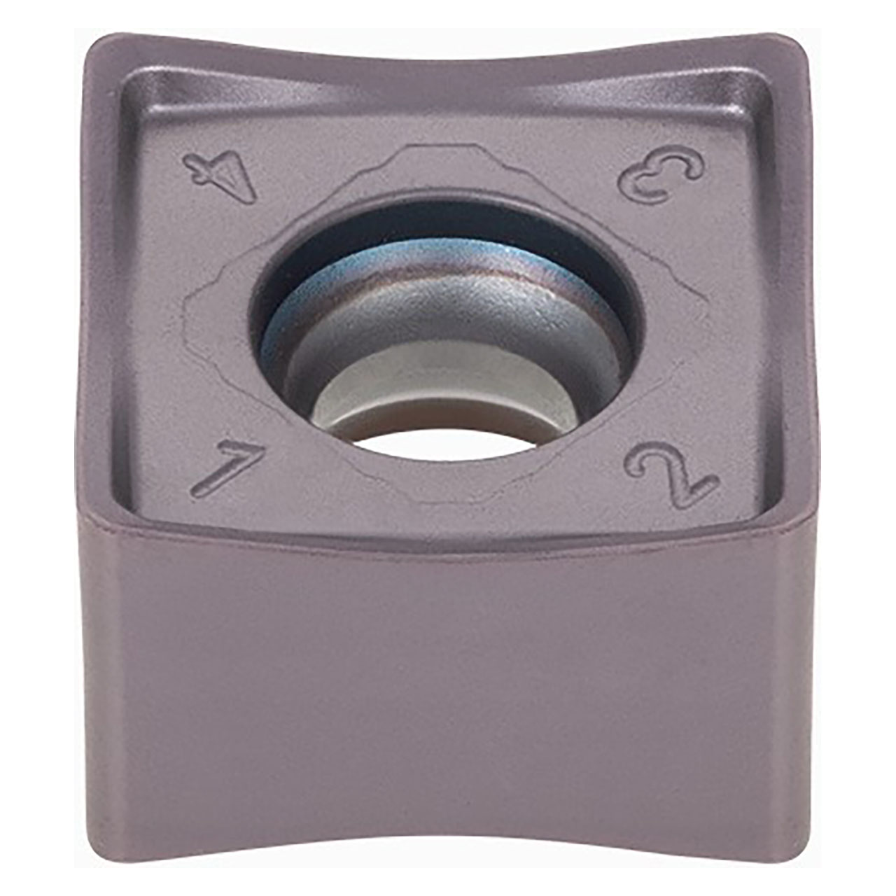 Tungaloy 6824027 | SNMU120608HNEN-MM AH3225 0.295" Thickness x 0.374" Depth of Cut Carbide Milling Insert