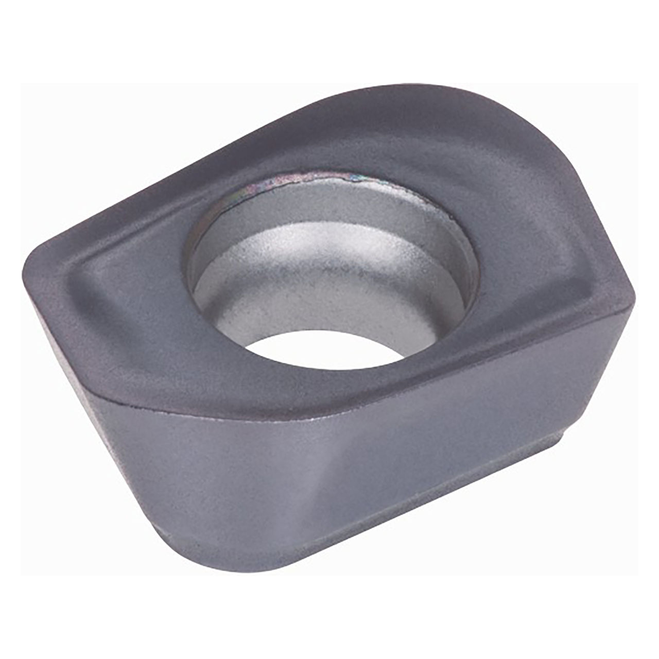Tungaloy 6779557 | LSMT0202R2-MM AH8015 0.091" Thickness x 0.252" Insert Length TiAlN Coated Carbide Milling Insert