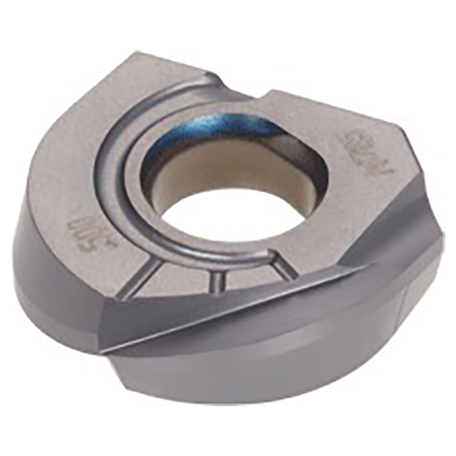 Tungaloy 6725849 | ZFBU037R00-ML AH725 3/8" Diameter x 0.114" Thickness x 0.188" Radius TiAlN Coated Carbide Milling Insert