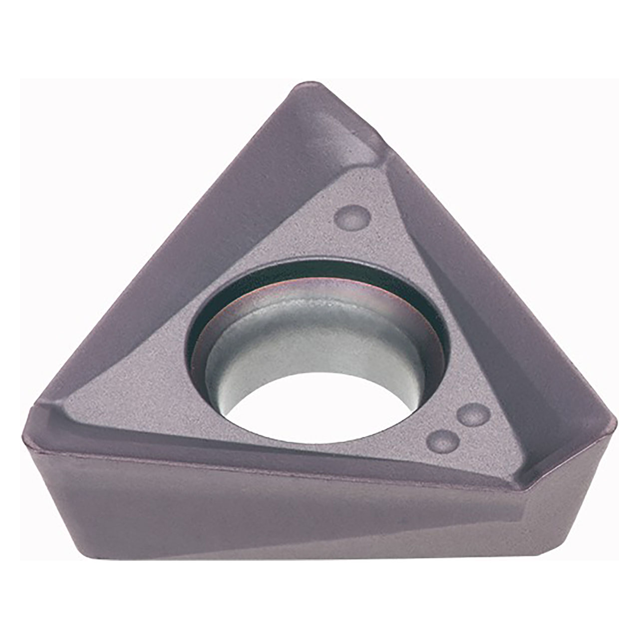 Tungaloy 6999332 | TOMT060304PDER-MJ AH120 0.220" Diameter x 0.126" Thickness x 0.016" Radius TiAlN Coated Carbide Milling Insert