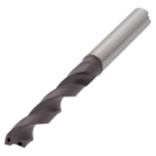 Tungaloy 6302867 | DSW060-048-06DI8 AH725 6.00mm Diameter x 36.00mm Shank x 95.00mm OAL TiAlN Coated Carbide Jobber Length Drill Bit