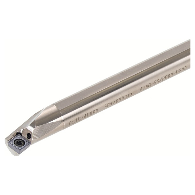Tungaloy 6849577 | A20R-SSKPR09-D240 24.00mm Minimum Bore Diameter x 18.00mm Shank Height x 200.00mm Functional Length Steel Indexable Boring Bar