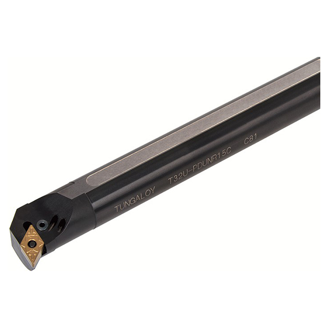 Tungaloy 6806005 | S20Q-PDUNR11 25.00mm Minimum Bore Diameter x 18.00mm Shank Height x 180.00mm Functional Length Steel Indexable Boring Bar