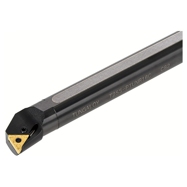 Tungaloy 6806007 | S20Q-PTUNR11 25.00mm Minimum Bore Diameter x 18.00mm Shank Height x 180.00mm Functional Length Steel Indexable Boring Bar