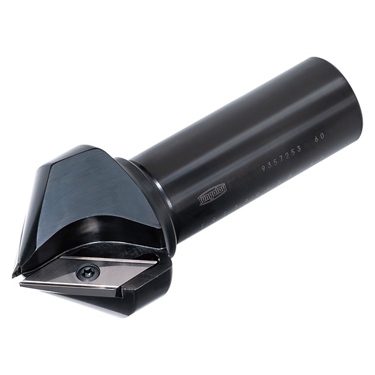 Tungaloy 6811811 | ECC31005RU-45 1.846" Diameter x 0.827" Depth of Cut x 4.254" OAL Steel Indexable Chamfer & Angle End Mill