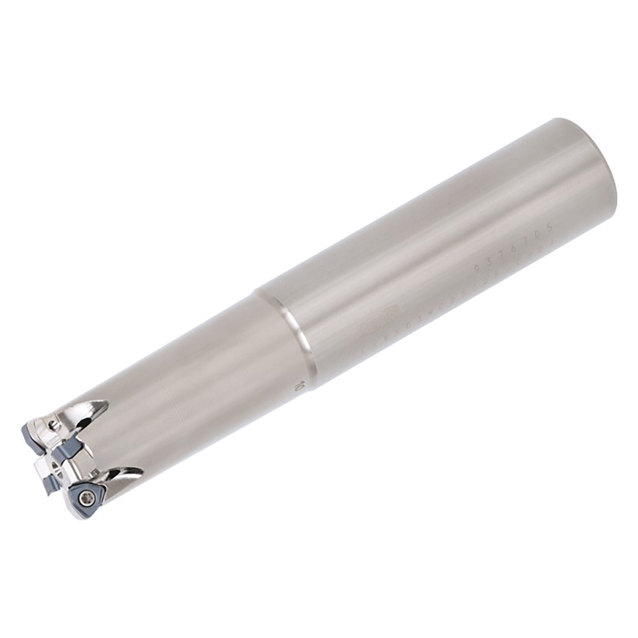 Tungaloy 6798848 | EXWX03M025C25.0R04 17.80mm Diameter x 1.00mm Depth of Cut x 140.00mm OAL Steel Indexable High-Feed End Mill