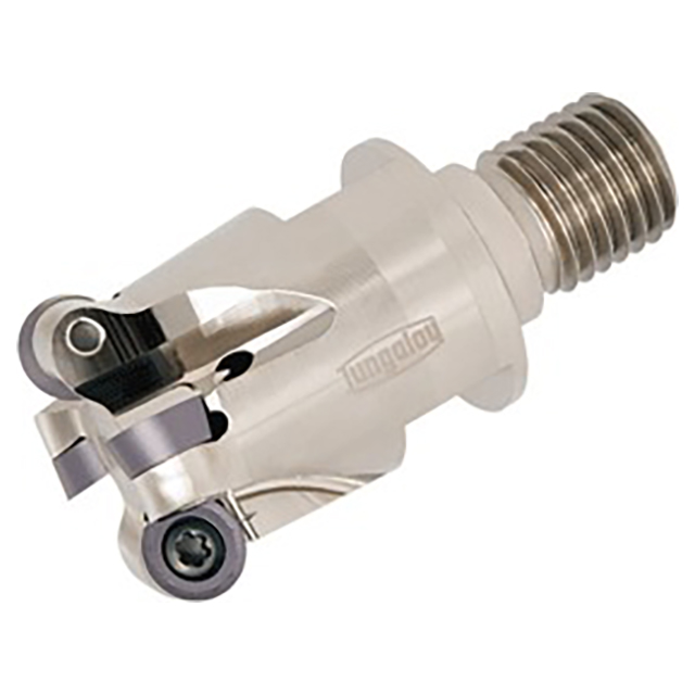 Tungaloy 6711875 | HRP10R025MM12-02 15.00mm Diameter x 5.00mm Depth of Cut x 57.00mm OAL Steel Indexable High-Feed End Mill