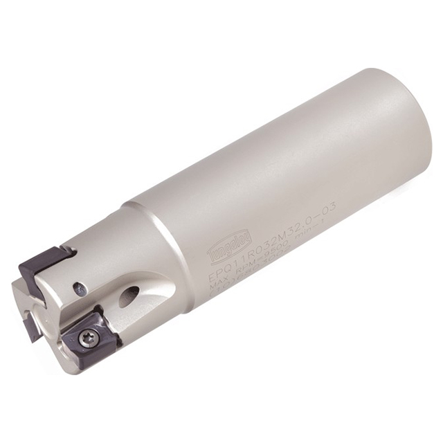 Tungaloy 6861232 | EPQ11R050M32.0-05 50.00mm Diameter x 9.00mm Depth of Cut x 120.00mm OAL Steel Indexable Square-Shoulder End Mill