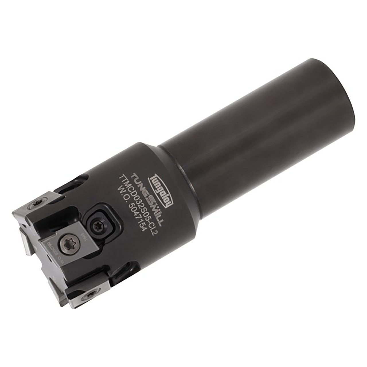 Tungaloy 2717397 | EPYP12M032C25.0R05 32.00mm Diameter x 4.00mm Depth of Cut x 100.00mm OAL Steel Indexable High-Feed End Mill