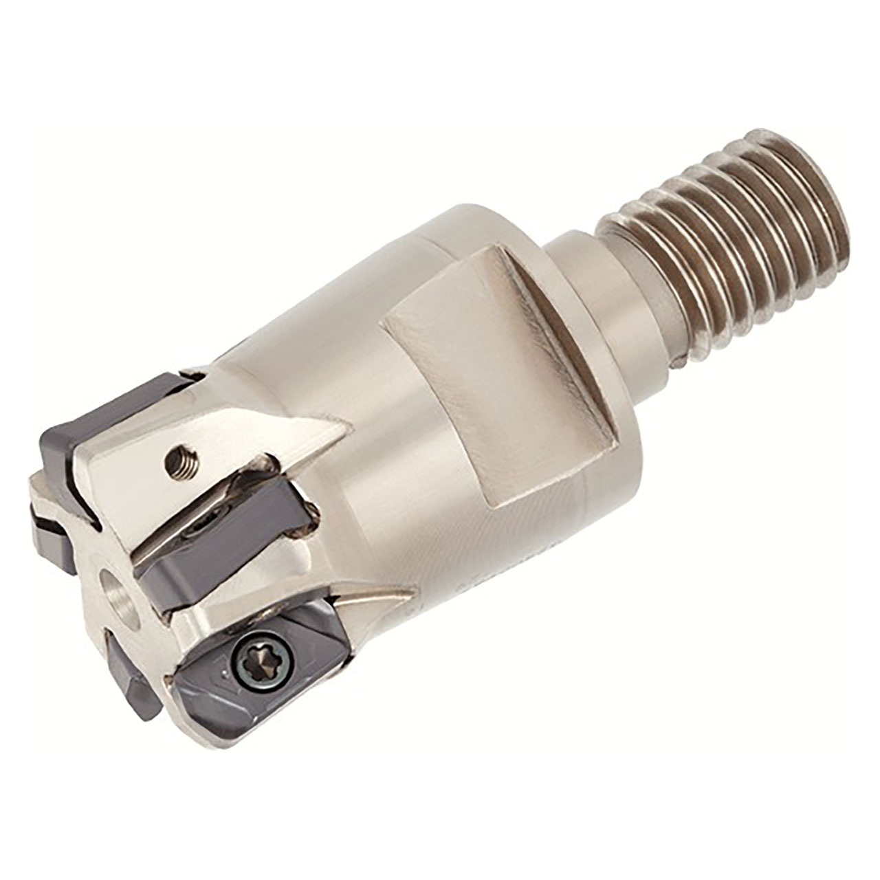 Tungaloy 6995993 | HXN03R025MM12-04 25.00mm Diameter x 1.00mm Depth of Cut x 57.00mm OAL Steel Indexable High-Feed End Mill