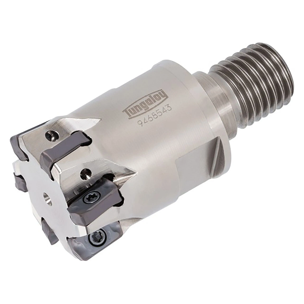 Tungaloy 6770511 | HXN03R016MM08-02-C 16.00mm Diameter x 1.00mm Depth of Cut x 42.00mm OAL Steel Indexable High-Feed End Mill