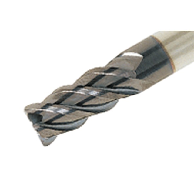 Tungaloy 5621083 | TEC060B4-16C06R1-57 AH725 6.00mm Diameter x 57.00mm OAL x 1.00mm Radius 4 Flute TiAlN Coated Carbide Corner Radius End Mill